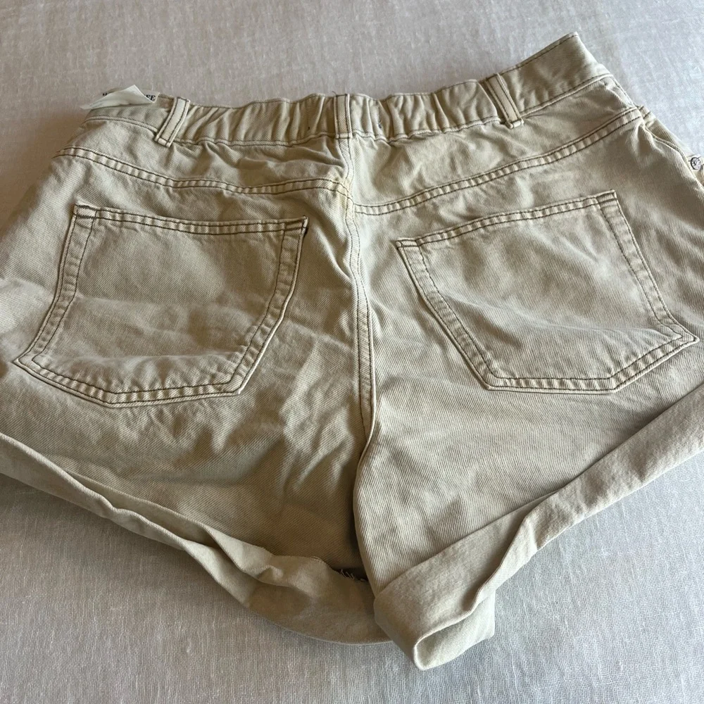 Free People Danni High-Rise Cuffed Shorts
